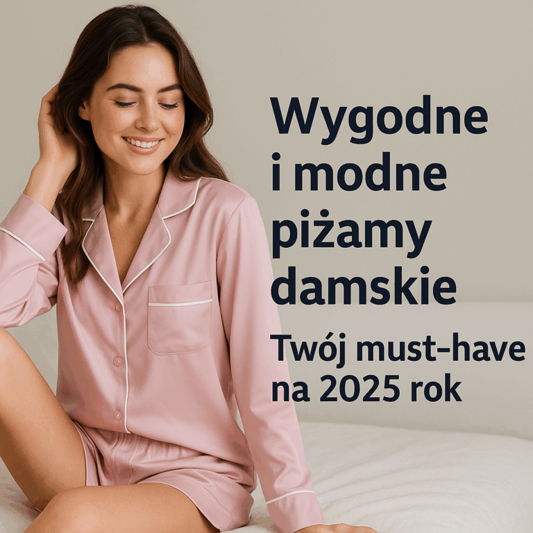 Wygodne i modne piżamy damskie – Twój must-have na 2025 rok