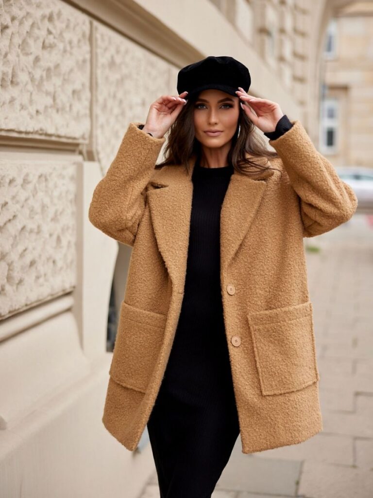 Kurtka Damska Sanchez CAM KUR0019 Camel