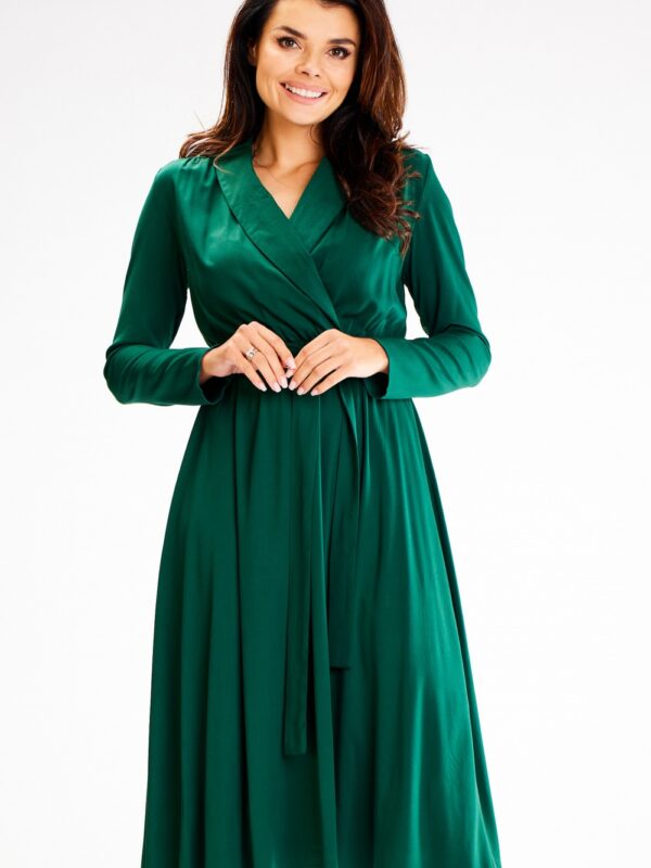 Sukienka Model A604 Bottle Green - awama