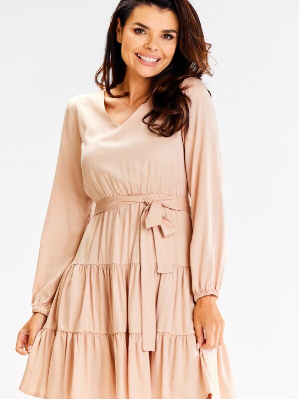 Sukienka Model A603 Beige - awama