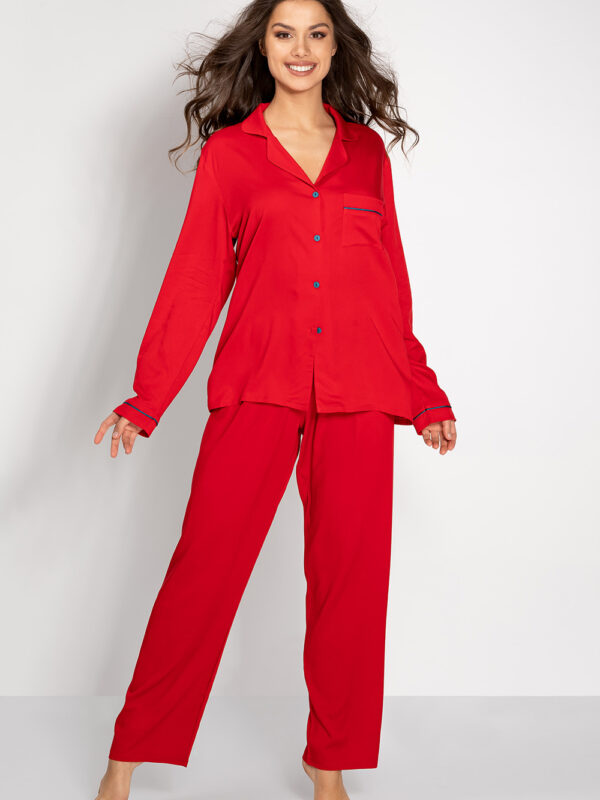 Piżama Damska Model The One 179362 Red - Momenti Per Me