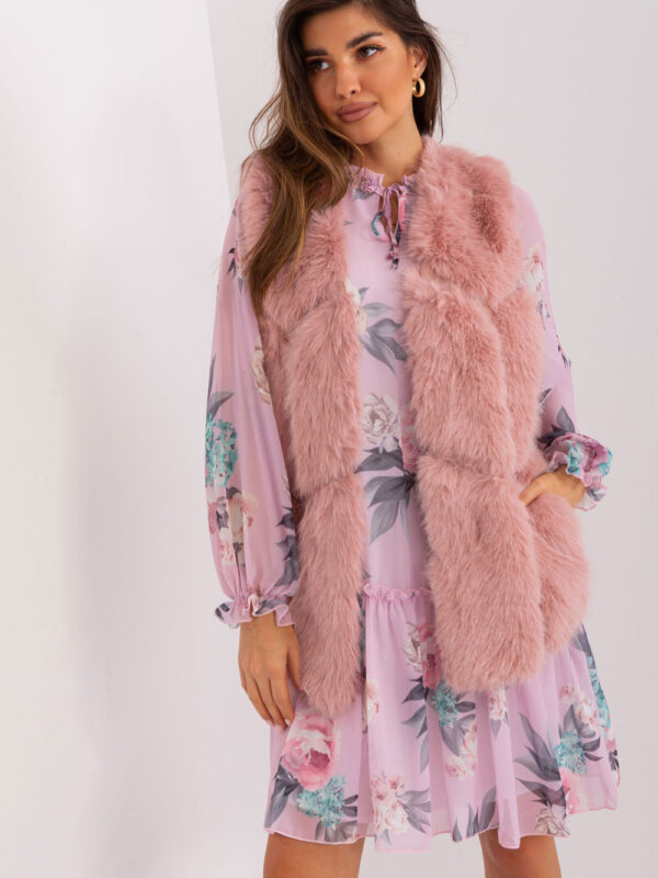 Kamizelka Model AT-KZ-2375.00P Light Pink - AT