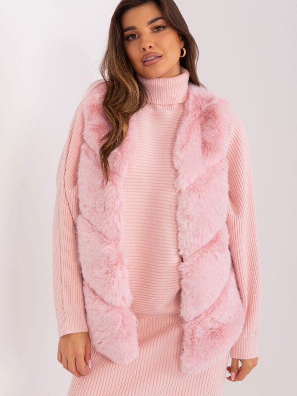 Kamizelka Model AT-KZ-2349.00P Light Pink - AT