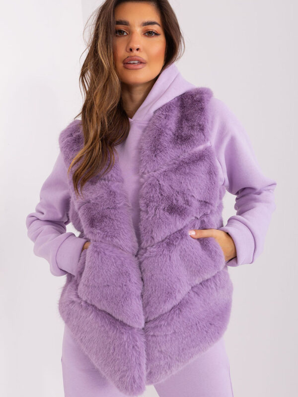 Kamizelka Model AT-KZ-2349.00P Light Violet - AT