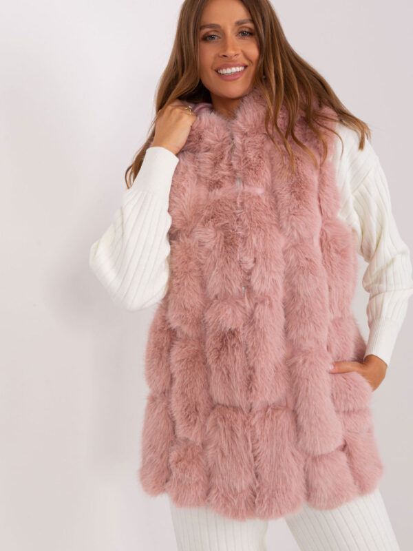 Kamizelka Model AT-KZ-2379.96P Light Pink - AT