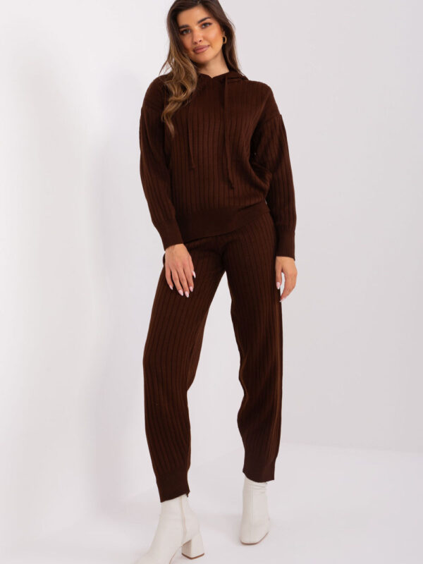 Spodnie Komplet Model BA-KMPL-2211.13P Dark Brown - Badu