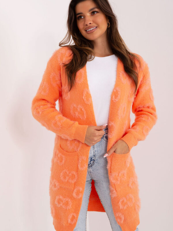 Sweter Kardigan Model AT-SW-234502.38X Orange - AT