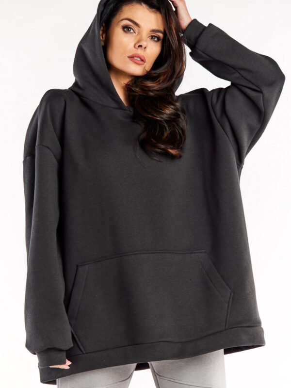 Bluza Damska Model M323 Grafit - Infinite You