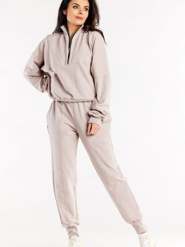 Spodnie Dresowe Model M317 Beige - Infinite You