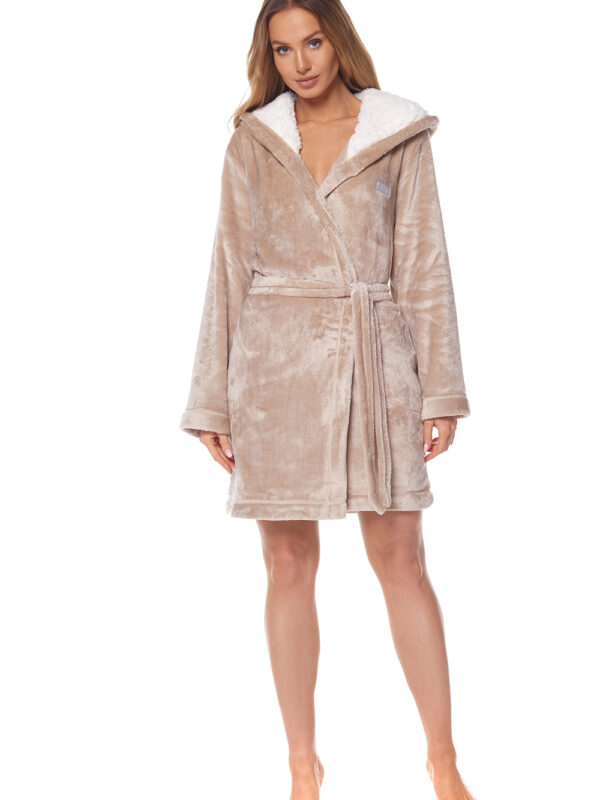 Szlafrok Damski Model Ole 2125 Angora - L&L collection