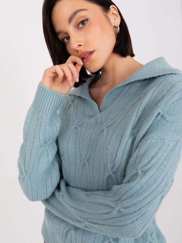 Sweter Damski Model AT-SW-2349-2.96 Mint - AT