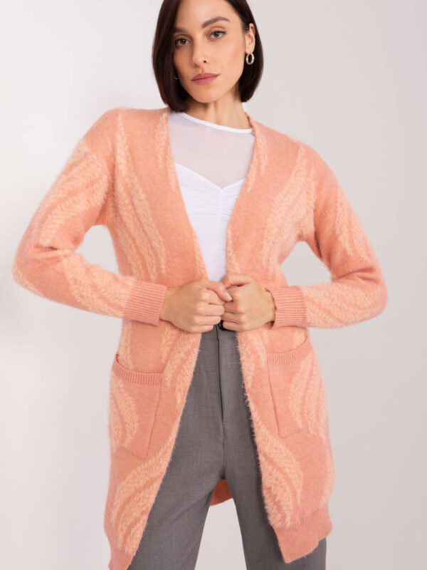 Sweter Kardigan Model AT-SW-234501.00P Dark Pink - AT