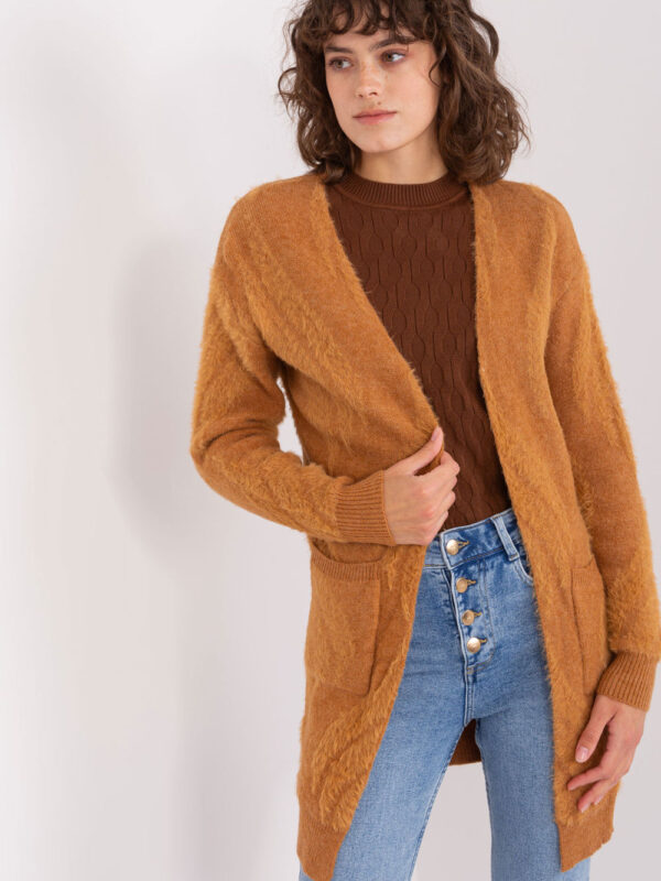 Sweter Kardigan Model AT-SW-234501.00P Camel - AT