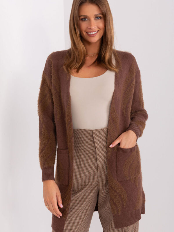 Sweter Kardigan Model AT-SW-234501.00P Brown - AT