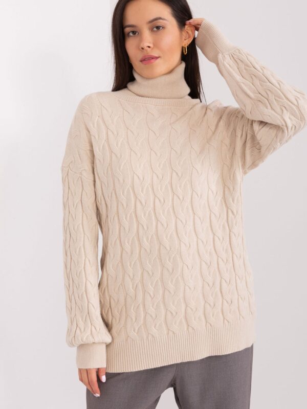 Golf Damski Model AT-SW-2348.07 Light Beige - AT