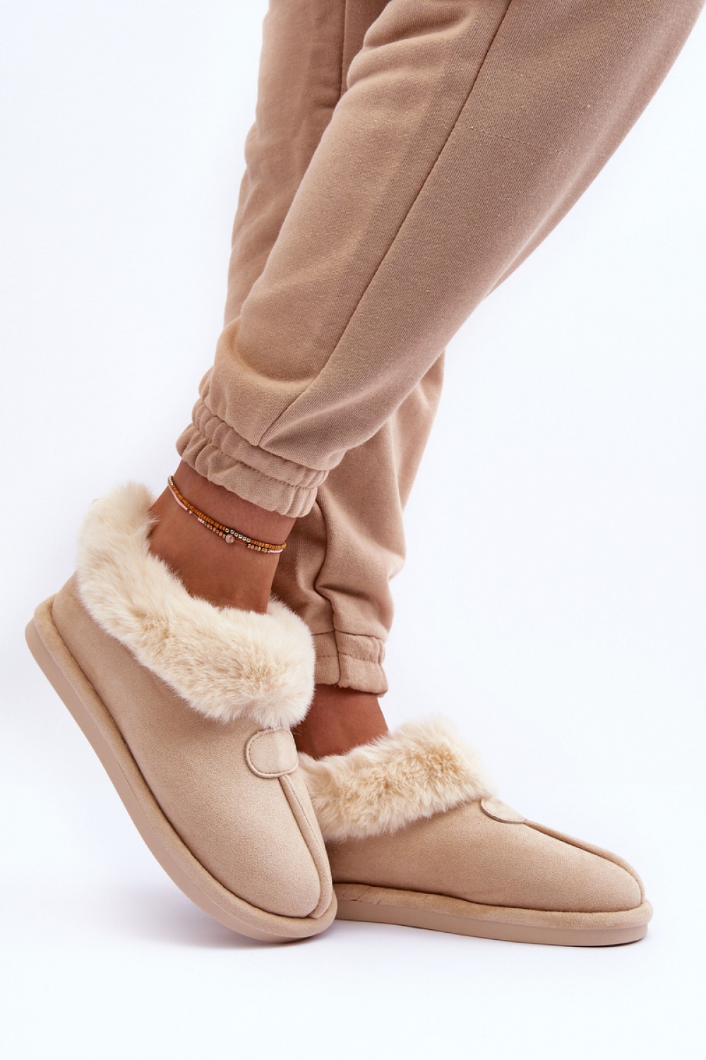 Kapcie Model Lanoze EV-58 Light Beige - Step in style