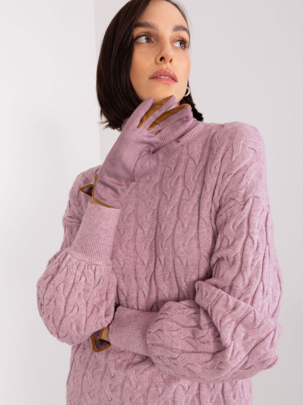 Rękawiczki Model AT-RK-238601.31P Dark Violet - AT