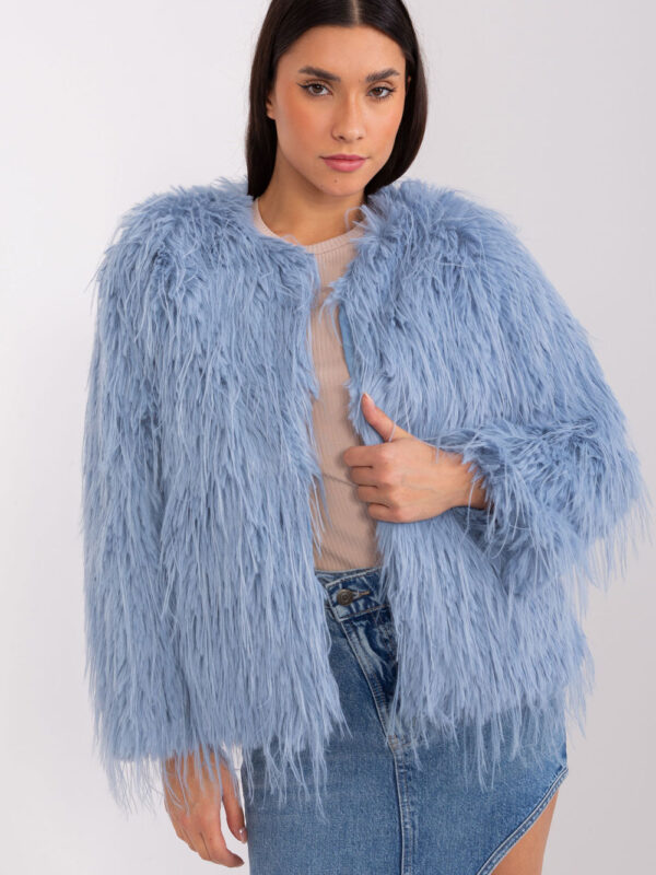 Kurtka Damska Model AT-KR-2359.96P Grey/Blue - AT