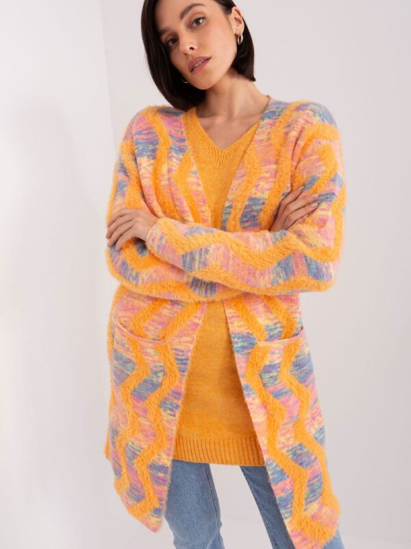 Sweter Kardigan Model AT-SW-234701.34 Orange - AT