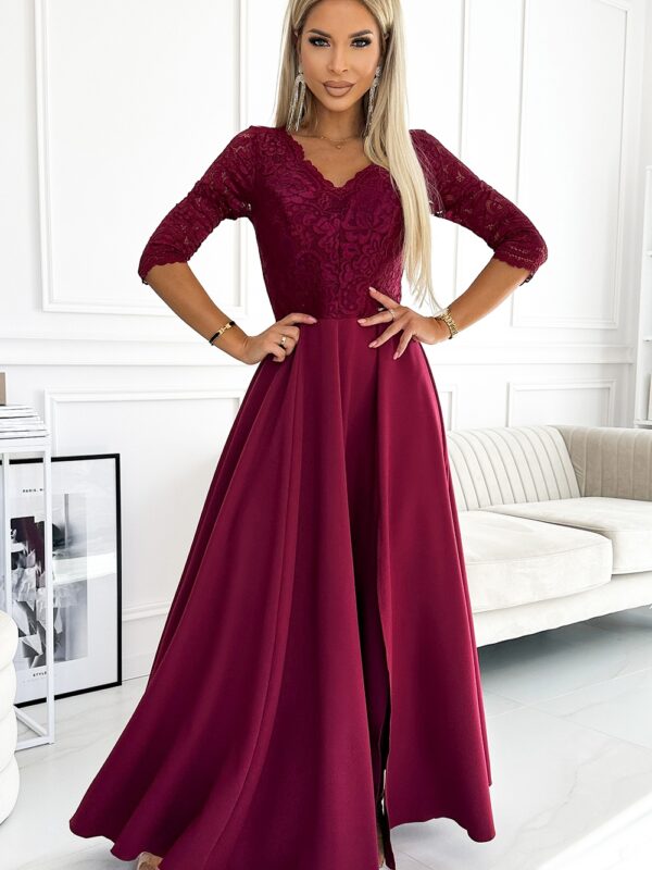 Sukienka Model Amber 309-9 Bordo - Numoco