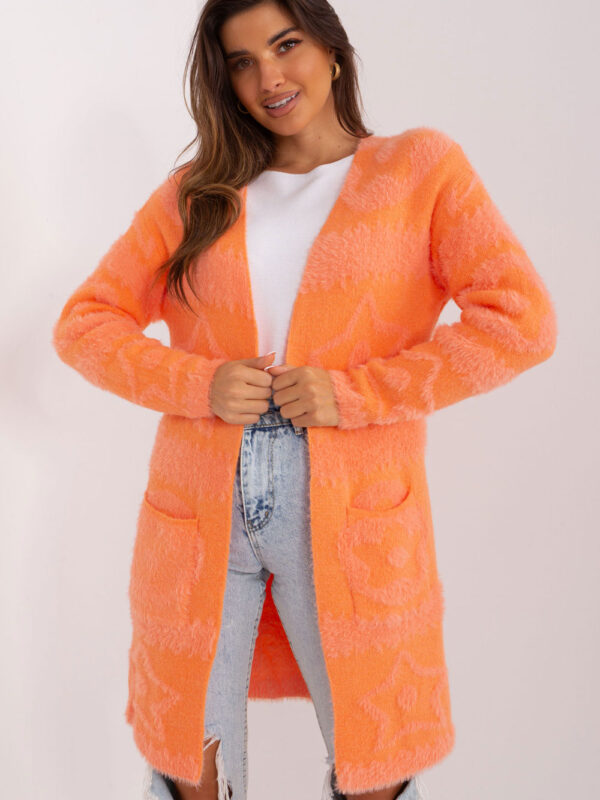Sweter Kardigan Model AT-SW-234503.00P Orange - AT
