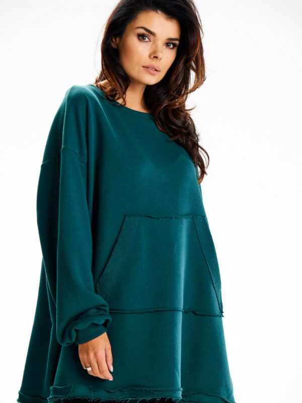 Bluza Damska Model M335 Bottle Green - Infinite You