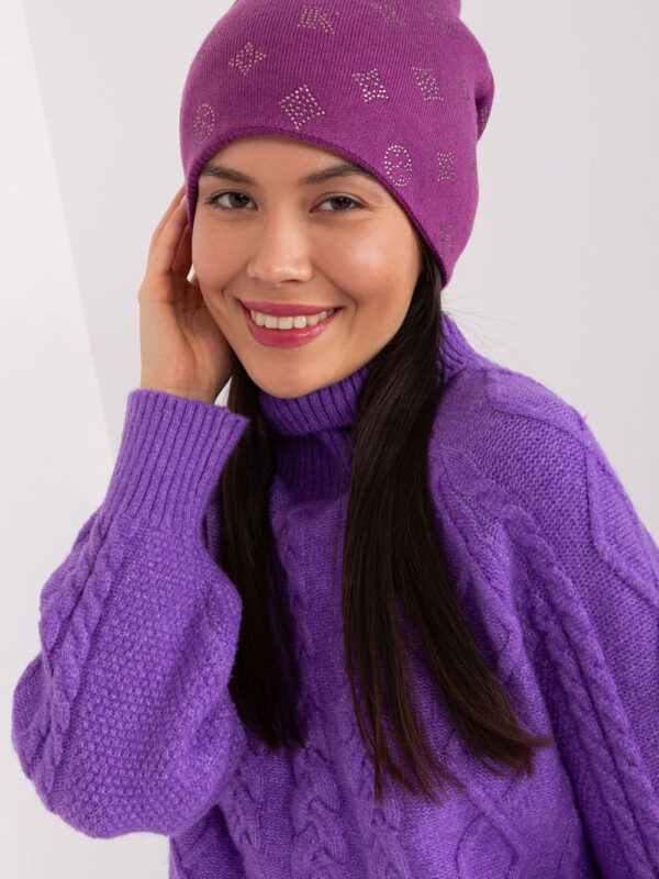 Czapka Model AT-CZ-2325.86 Violet - AT