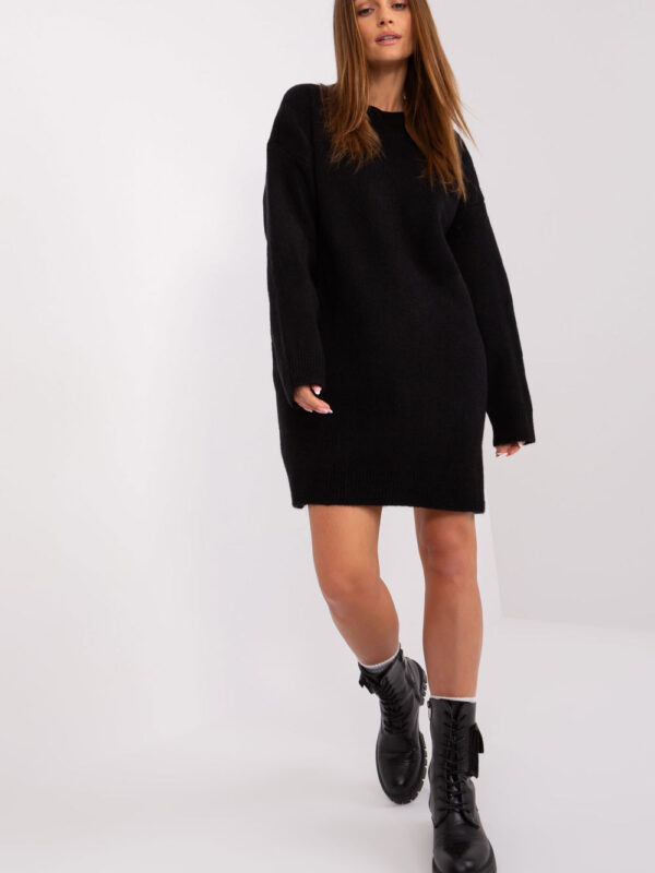 Sukienka Model LC-SK-0568.01P Black - Rue Paris