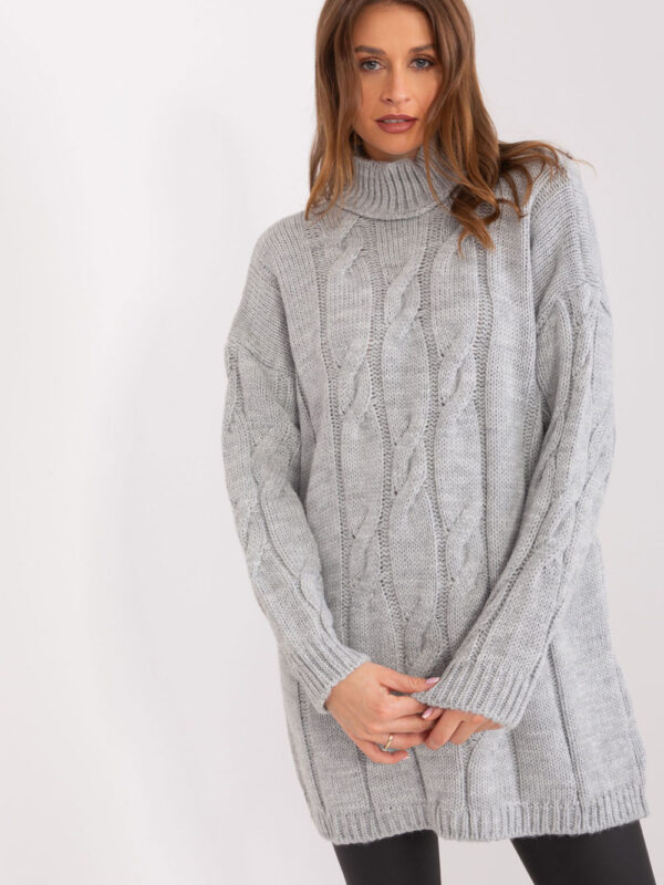Sukienka Model LC-SK-1561.34X Grey - Rue Paris