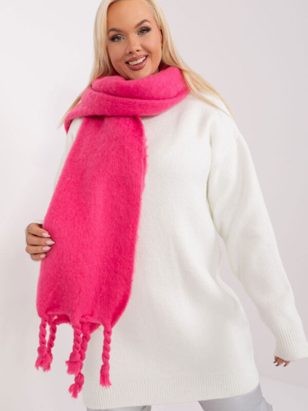 Szalik Model AT-SZ-2313502.53P Dark Pink - AT