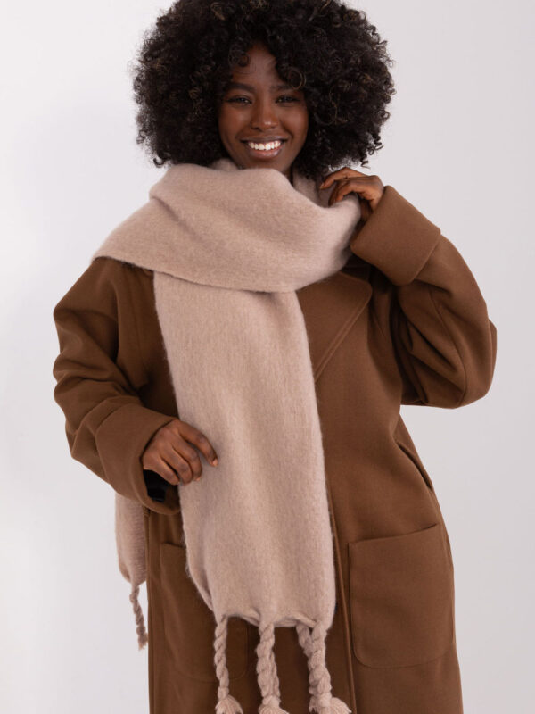 Szalik Model AT-SZ-2313502.20P Dark Beige - AT