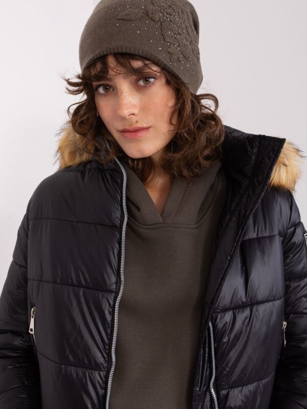 Czapka Model AT-CZ-23250.36P Dark Khaki - AT