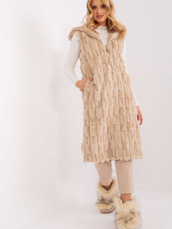 Kamizelka Model AT-KZ-2368-1.07 Beige - AT