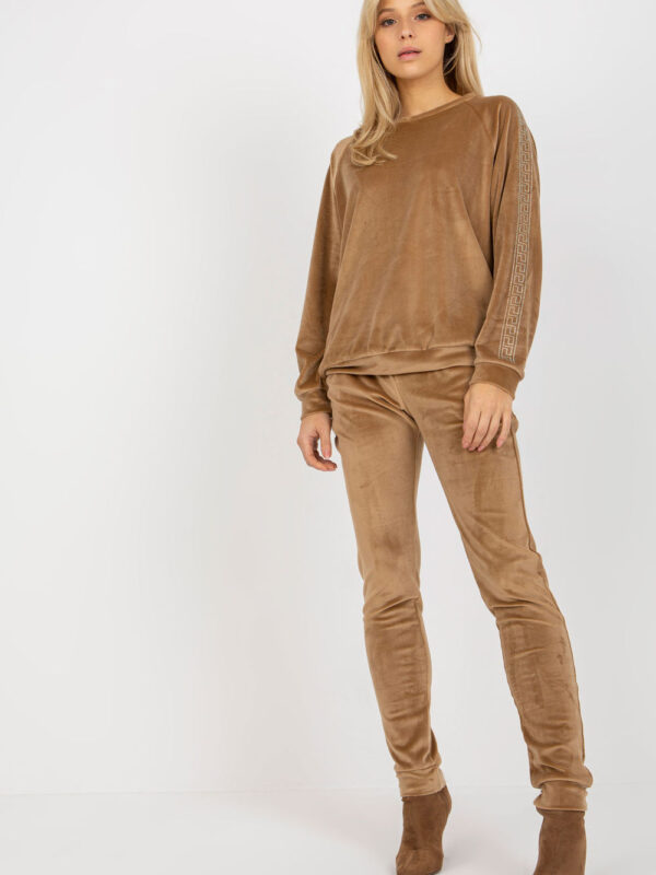 Spodnie Komplet Model RV-KMPL-8436.40 Camel - Relevance