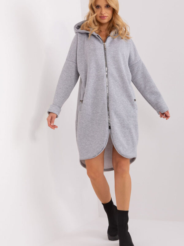 Bluza Damska Model RV-BL-4858-2.97P Grey - Relevance