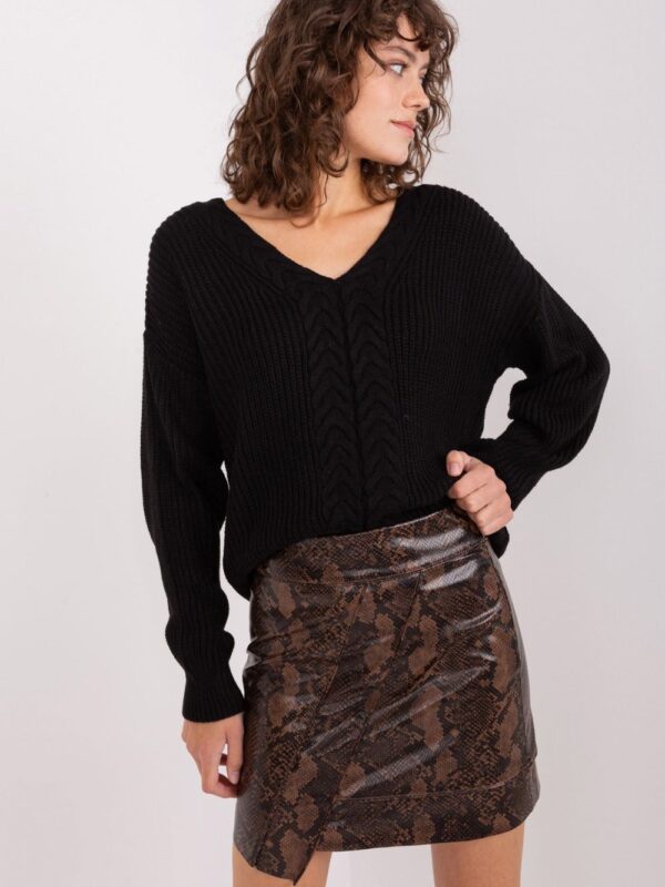 Sweter Damski Model BA-SW-8028.77 Black - Badu