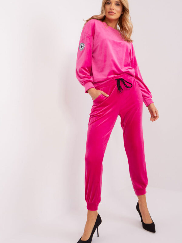 Spodnie Komplet Model DHJ-KMPL-8328.86 Fuksja - Italy Moda