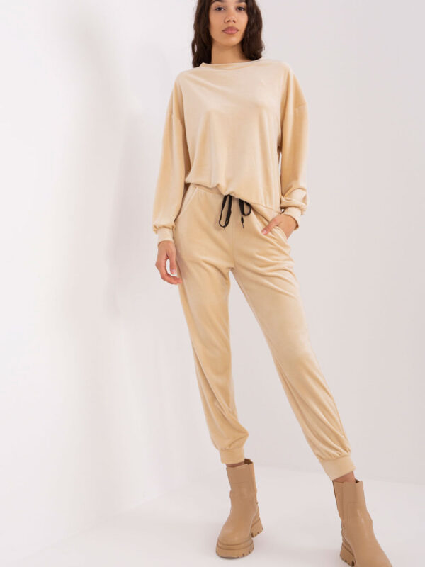 Spodnie Komplet Model DHJ-KMPL-8328.97 Beige - Italy Moda