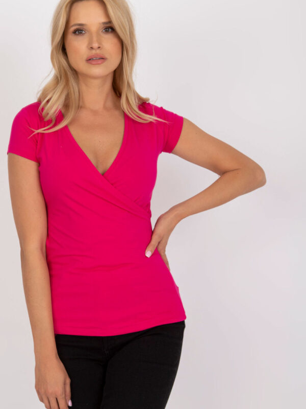 Bluzka Model RV-TS-5636.03X Fuksja - Rue Paris