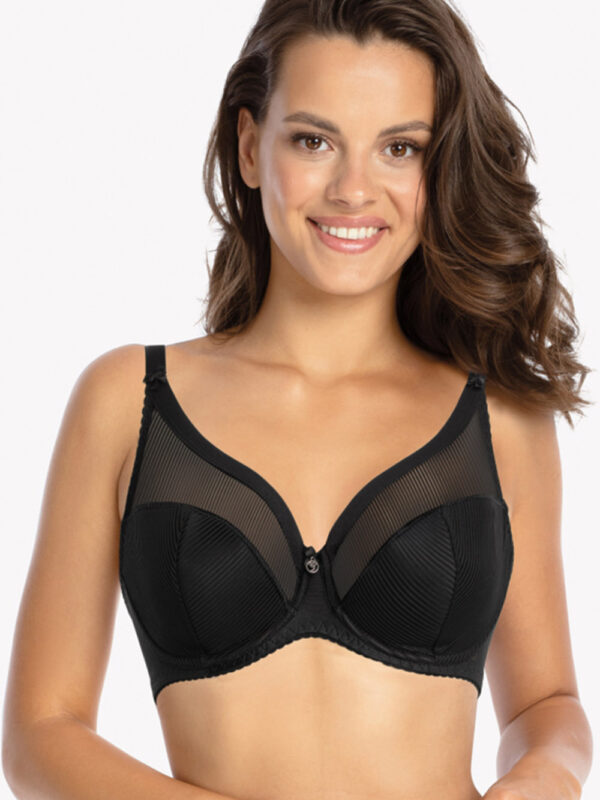 Biustonosz Soft Biustonosz Semi-Soft Model 1058 Sonia Black - Gaia