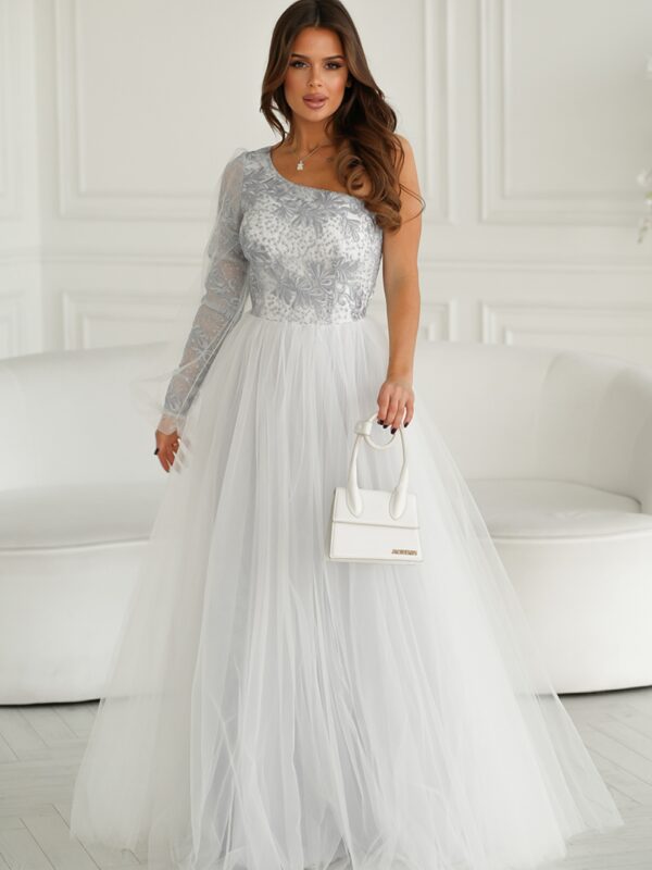 Sukienka Model 303-03 Grey - Bicotone