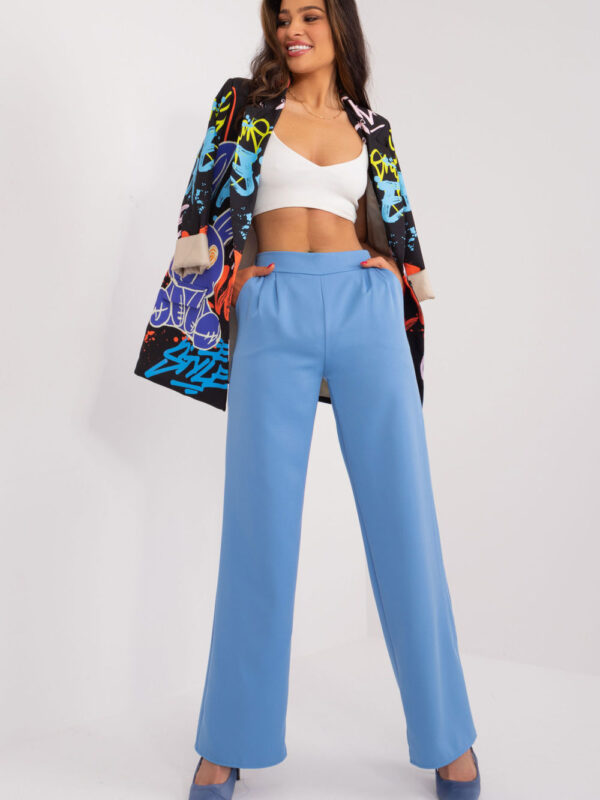 Spodnie Damskie Model WN-SP-8247.65 Blue - Rue Paris