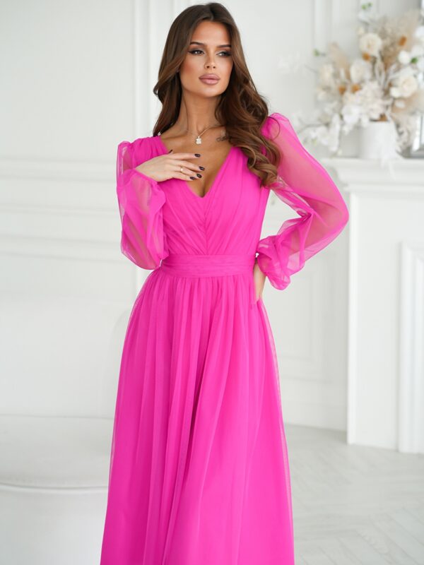Sukienka Model 269-17 Pink Neon - Bicotone