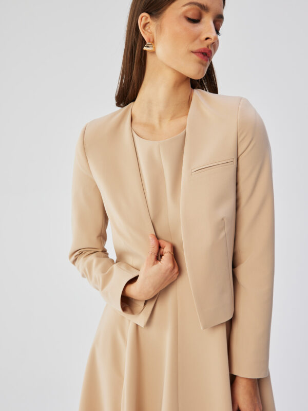 Marynarka Model S368 Beige - Stylove