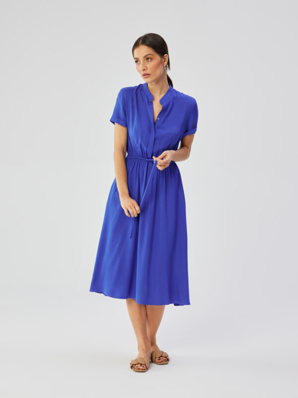 Sukienka Model S366 Blue - Stylove