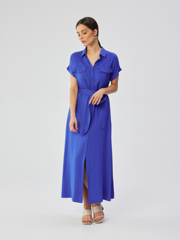 Sukienka Model S364 Blue - Stylove