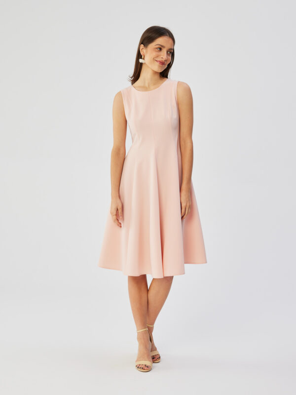 Sukienka Model S358 Powder Pink - Stylove
