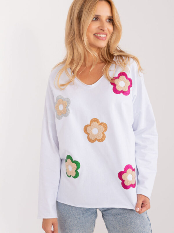 Bluzka Model DHJ-BZ-6679.22 White - Italy Moda