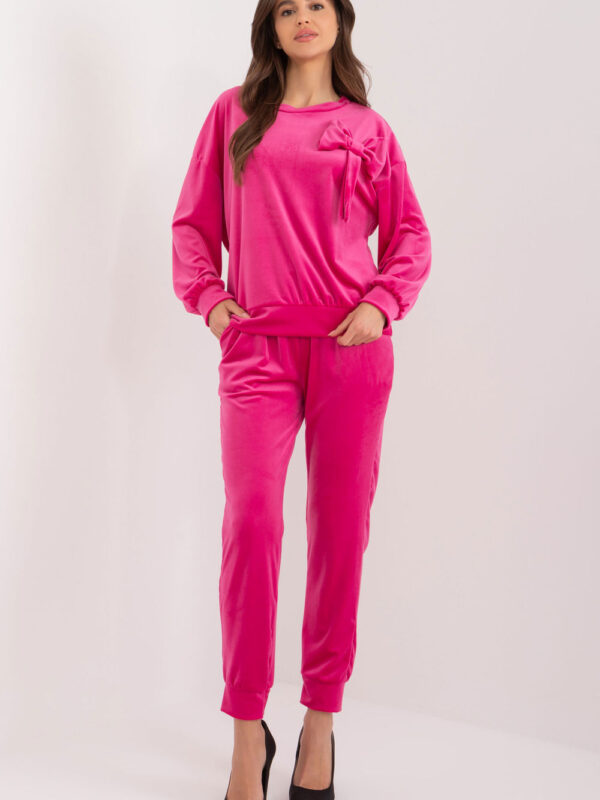 Spodnie Komplet Model DHJ-KMPL-8870.59 Fuksja - Italy Moda
