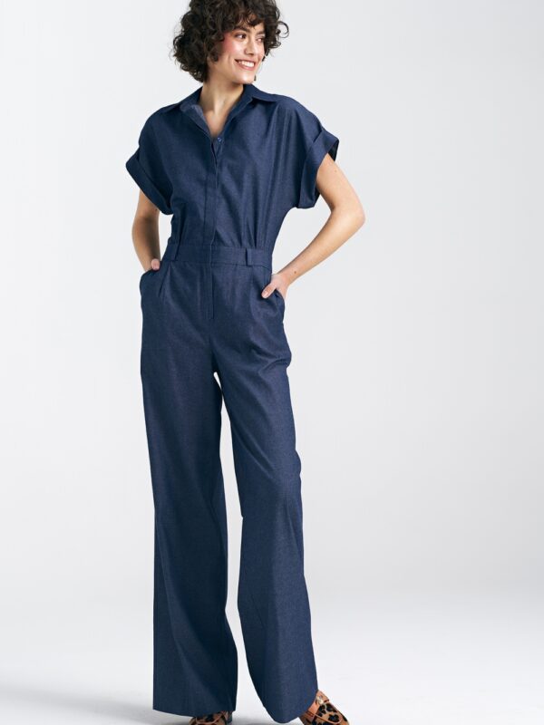Kombinezon jeansowy KM35 Denim - Nife